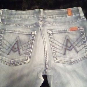 7 FOR ALL MANKIND A POCKET DENIM JEANS